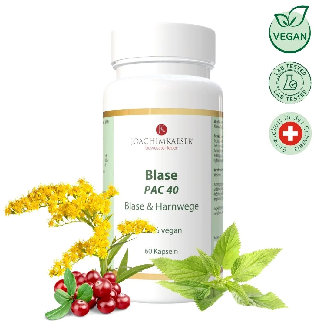 Blase PAC 40 – Cranberry, D-Mannose & Milchsäurebakterien
