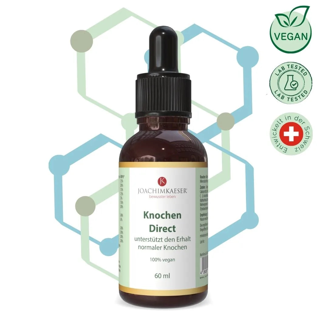 Knochen Direct – Calcium, Vitamin D3 & K2, flüssig