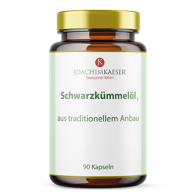 Schwarzkümmelöl – 1485 mg ägyptisches Nigella-sativa-Öl mit Vitamin E, 90 Kapseln